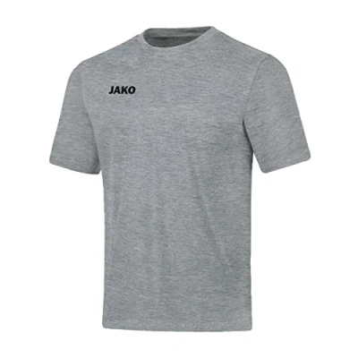 Afbeelding van T Shirt Base Lichtgrijs gemeleerd / 4XL