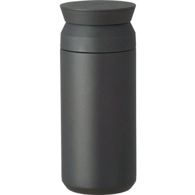 Afbeelding van Kinto Travel Tumbler 350ml zwart rvs thermosfles koffiecup herbruikbaar koffiebeker
