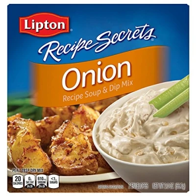 Afbeelding van Lipton Recept Secrets Soup and Dip Mix, Ui, 2 oz (Pack van 6)