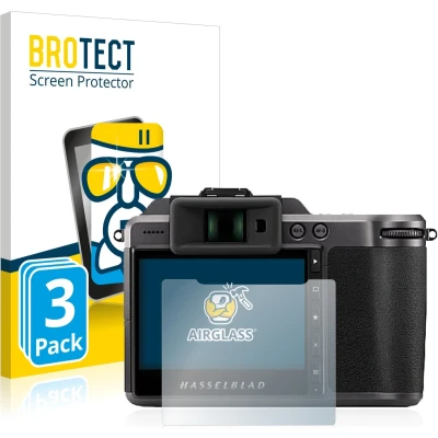 Afbeelding van BROTECT Screenprotector voor Hasselblad X1D II 50C Folie Beschermfolie Beschermglas transparant (3 Stuks)