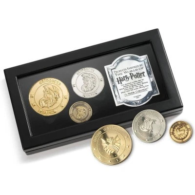 Afbeelding van Noble Collection Harry Potter Gringotts Bank Coins Replica Gringott Munten