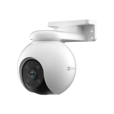 Image de EZVIZ H8 Pro 3K Caméra de surveillance réseau panoramique / inclinaison tourelle extérieur résistant aux intempéries couleur (Jour et nuit) 2880 x 1620 montage M12 à focale variable audio câblé Wi Fi LAN 10/100 H.2