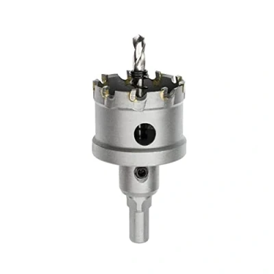Afbeelding van Meccion Wolfraamcarbide gatenfrees, hoogwaardige TCT gatenfrees voor roestvrij staal, ijzer, legering, hout, kunststof (44 mm)