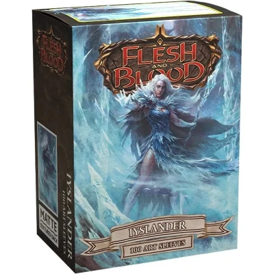 Afbeelding van Dragonshield Box 100 Brushed Art Sleeves: FAB Iyslander