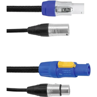 Afbeelding van Eurolite Combi Cable DMX P Con/3 pin XLR 3m