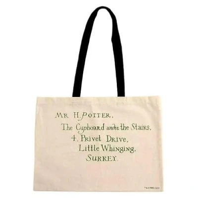 Afbeelding van Cinereplicas Harry Potter Hogwarts / Zweinstein Admission Letter Tote Bag Stoffen Tas