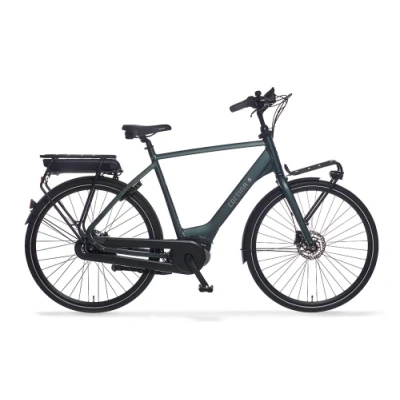 Afbeelding van Cortina E Common Bosch ActiveLine+ MM N7 2023 Heren Elektrische Fiets Dark Green Metallic Matt 56 Cm + 100.00 Inruilkorting