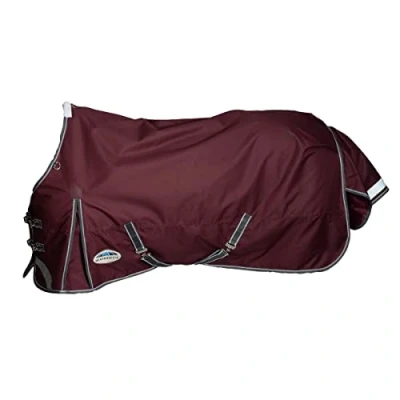 Image de Weatherbeeta Couverture d&#039;Hiver Comfitec Plus Dynamic II Standard Neck Medium Maroon/Gris/Blanc 115/160