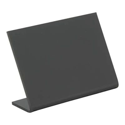 Afbeelding van Tafelkrijtbord Securit , Acryl Zwart A8 (set Van 5)