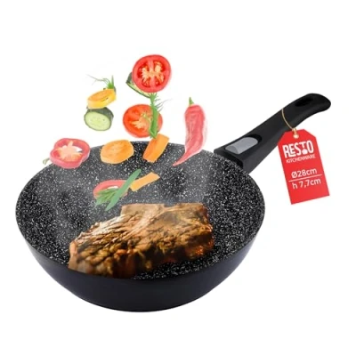 Afbeelding van Resto Kitchenware Koekenpan Aries ø 28 cm Standaard anti aanbaklaag