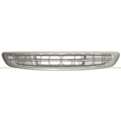 Afbeelding van PRASCO ME3022041 Grille Auto Gelakt Grijs SMART: City Coupe