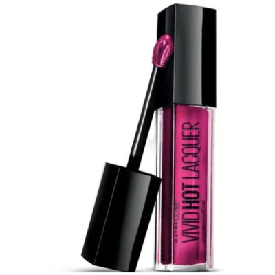 Afbeelding van Maybelline Color Sensational Vivid Hot Lacquer Lipgloss 76 Obsessed