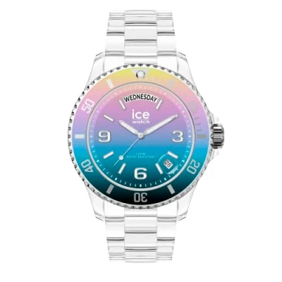 Afbeelding van Ice Watch Clear Sunset Horloge, Maat: Medium, Digitalism m