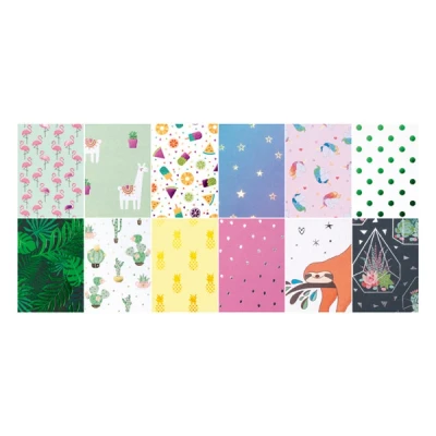 Image de Folia bloc de papier design Hotfoil II A4 (12 feuilles)