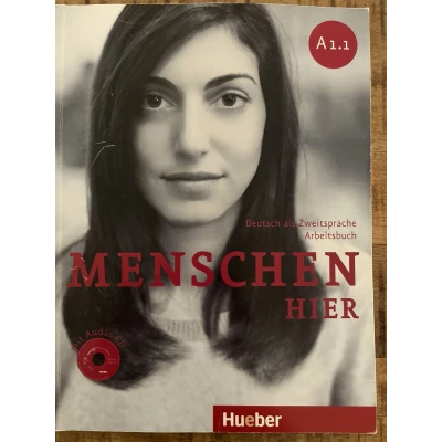 Afbeelding van Menschen A1/1 / hier A1/1. Arbeitsbuch mit Audio CD