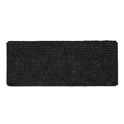 Afbeelding van ASTRA deurmat voor binnen, zilver, antislip, 25 x 60 cm, waterafstotend, Rib Line deurmat, duurzaam, antistatisch