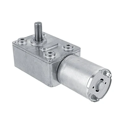 Afbeelding van Akozon Omkeerbare tandwielmotor, hoog koppel, turbo, tandwiel, gelijkstroommotor, 12 V, metaal, snelheidsreductie, elektromotor 5/6/20/40/62 (omw/min) (6 omw/min)