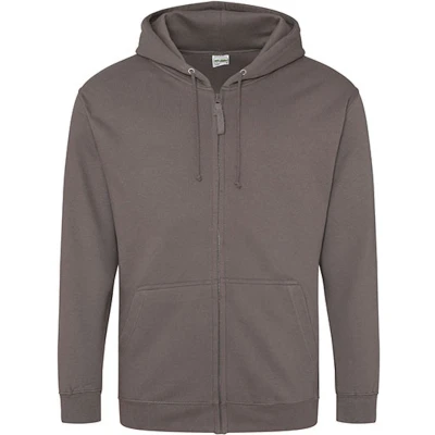Afbeelding van Vegan Hoodie met ritssluiting en capuchon Hot Pink M