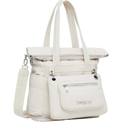 Afbeelding van Desigual Rugzak, Dames, Maat: One Size, Cream white