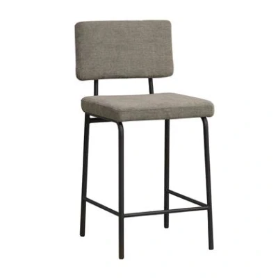 Afbeelding van Bronx71 Scandinavische barkruk Espen groen gerecyclede stof 64 77 cm