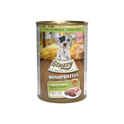Afbeelding van 6x Stuzzy Hondenvoer MonoProtein Puppy Kalfsvlees 400 gr