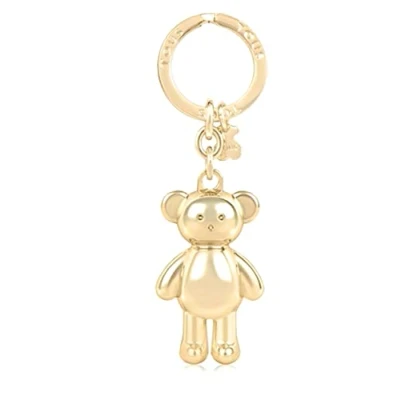 Afbeelding van TOUS Sleutelhanger Teddy Bear Goud, Talla única, modern, Modern