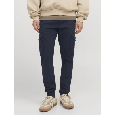 Afbeelding van Jack &amp; Jones Jjipaul Jjflake Cargobroek, Heren, Maat: 36x36, Navy blazer