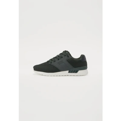 Afbeelding van Björn Borg Sneakers laag, Heren, Maat: 41, Dark green Imitatieleer/ textiel