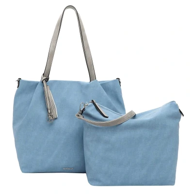 Afbeelding van Emily &amp; Noah ELKE Shopper, Dames, Maat: One Size, Smokeblue