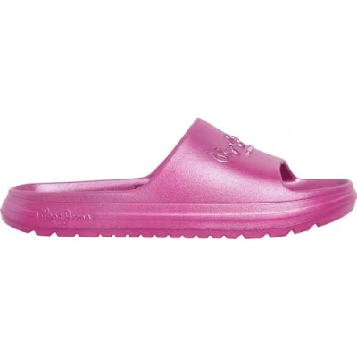 Afbeelding van Pepe Jeans Beach Slidemet Muiltjes, Dames, Maat: 40, Rose pink Kunststof