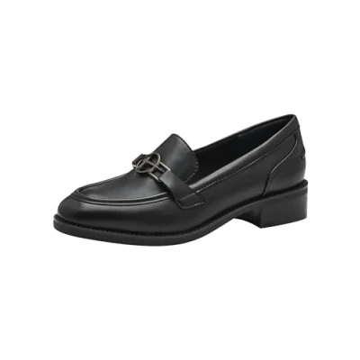 Afbeelding van Tamaris Instappers, Dames, Maat: 40, Black matt Kunststof
