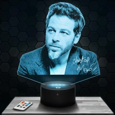 Afbeelding van nachtlampje, touchscreen, C. Maé 3D lamp, led illusie, cadeau idee, Kerstmis, verjaardag, jongens en meisjes, nachtlamp, kinderkamer of volwassene
