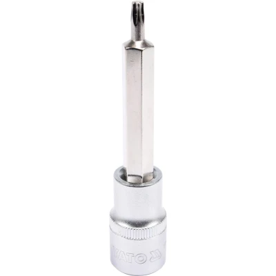 Afbeelding van YATO YT 04321 Steeksleutelelement 1/2&quot; 3120 T25 Chroom vanadium staal Torx