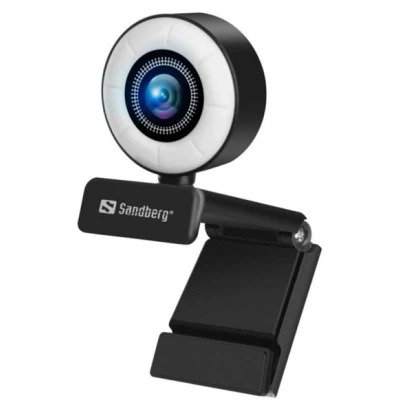 Afbeelding van Sandberg 134 21 webcam 2 MP 1920 x 1080 Pixels USB 2.0 Zwart