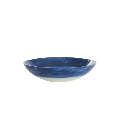 Afbeelding van Light &amp; Living Schaal BINANGA Ø34x7.5cm Blauw