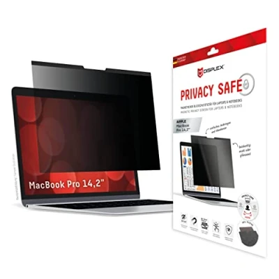 Afbeelding van Displex 01766, 36,1 cm (14.2&quot;), Laptop, Randloze privacyfilter voor schermen, Glanzend/mat, Privacy