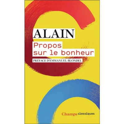 Image de Propos sur le bonheur