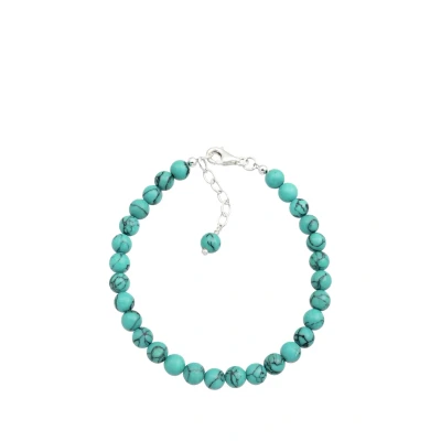 Afbeelding van Elli Organic Summer Armband, Dames, Maat: 22, Türkis