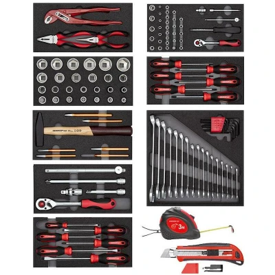 Image de GEDORE RED R21010001 jeu d&#039;outils en modules plastiques 119 pièces 3301656