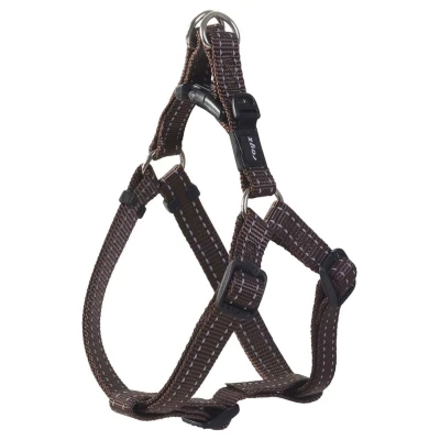 Afbeelding van Rogz Utility Step In Tuig Bruin Hondenharnas 53 76x2 cm