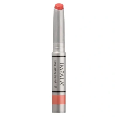 Afbeelding van IMPALA Langdurige lippenstift kleur metallic roze nr. 129 Permanente lippenstift, romige textuur Langdurig Vochtinbrengende met volledige dekking Hydrateert en verzorgt