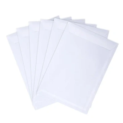 Afbeelding van Emerson 20 stuks witte verzendenveloppen DIN C4 229 x 324 mm 90 g grote A4 enveloppen zonder venster zelfklevend groot