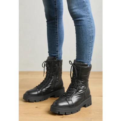 Afbeelding van Tamaris Enkellaarzen voor dames 1 26232 41, effen, zwart, 37 EU, Zwart