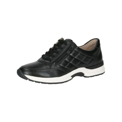 Afbeelding van Caprice 9 23653 43 damessneakers, Nappa zwart