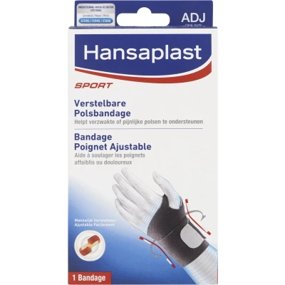 Afbeelding van Hansaplast Sport Verstelbare Neopreen Polsbandage