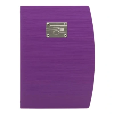 Afbeelding van Securit Rio voedselhouder A4 vork + 1 dubbele inzet violet