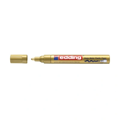 Image de Marqueur peinture multisurfaces Edding 750 Doré