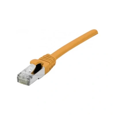 Afbeelding van Exertis Connect Patchkabel S/FTP (PiIMF), Cat 6A (EIA/TIA), violet, 10,0 m met bijzonder smalle knik (S/FTP, CAT6a, 10 m), Netwerkkabel