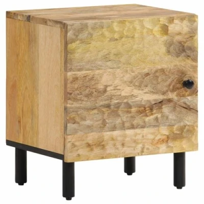 Afbeelding van Nachtkastje 40x33x46 cm massief mangohout