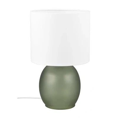 Afbeelding van TRIO VELA Tafellamp Groen excl. 1x E14 10W Snoerschakelaar